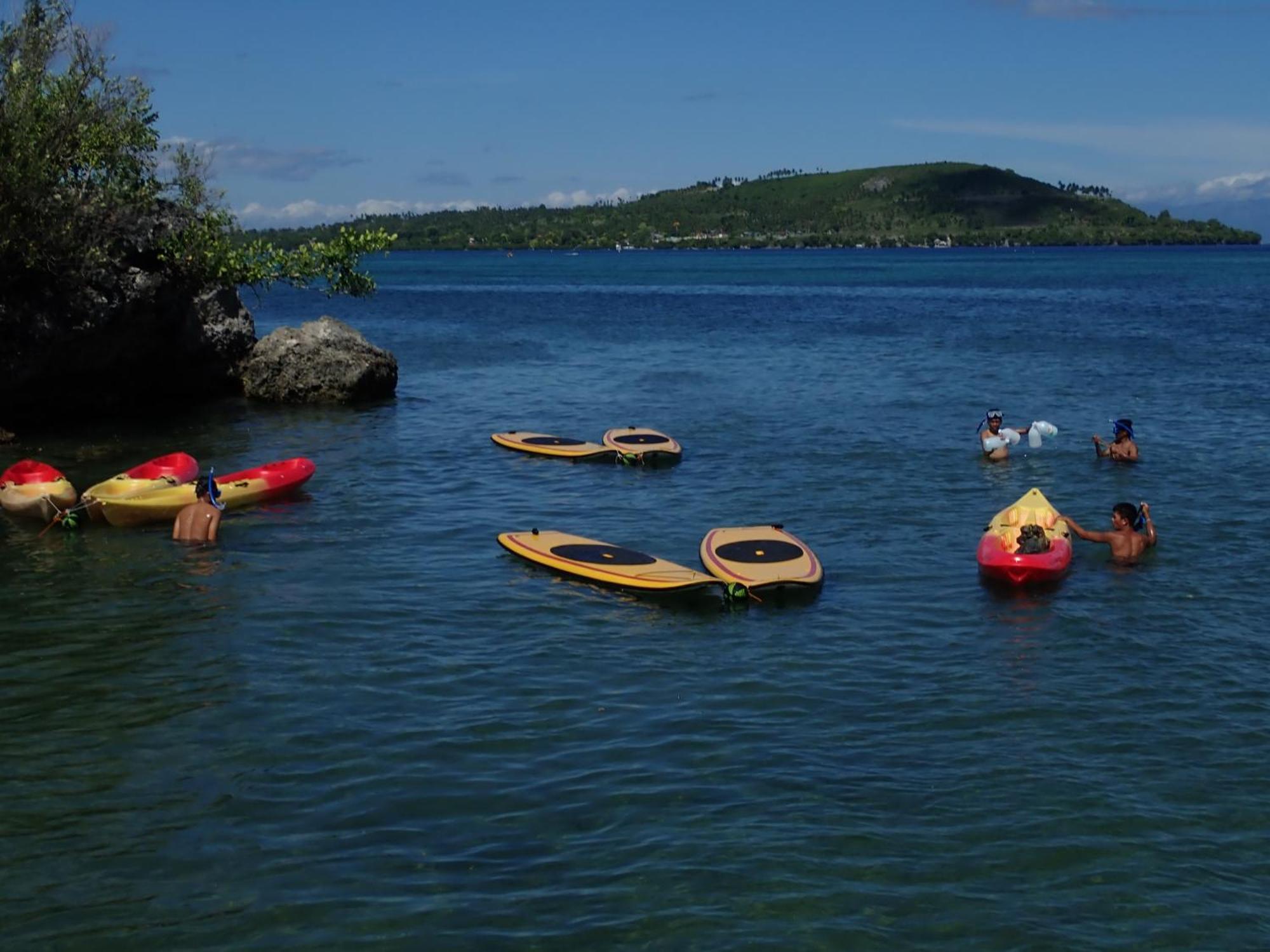 Eskapo Verde Lodge Moalboal Badian Bagian luar foto